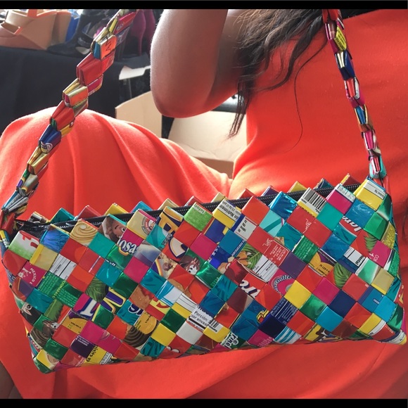 gum wrapper handbags